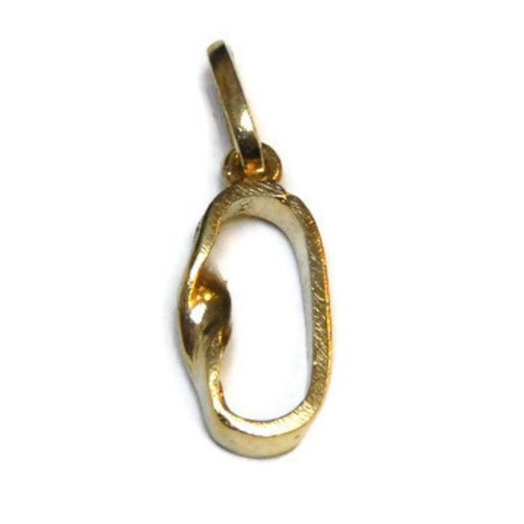 Jewelry - Small Infinity Band Charm Pendant 14k Yellow Gold!!